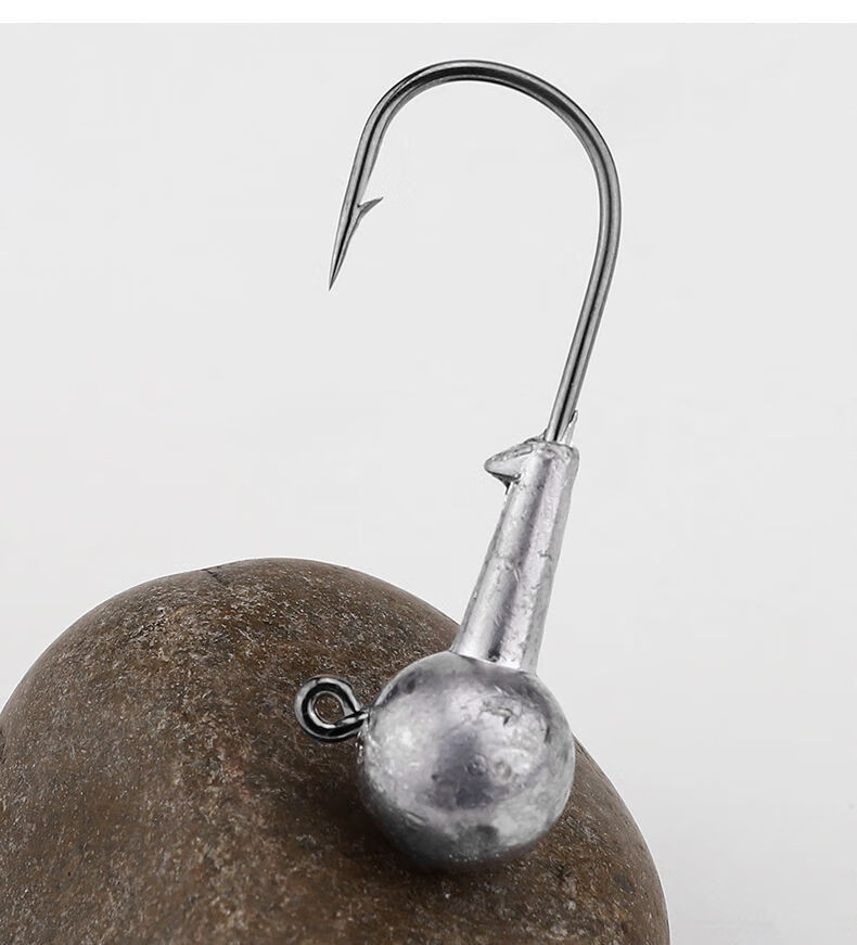 铅头钩软虫钩35gggg路亚软饵钩直柄铅头钩鳜鱼海鲈鱼翘嘴钩5克铅头钩