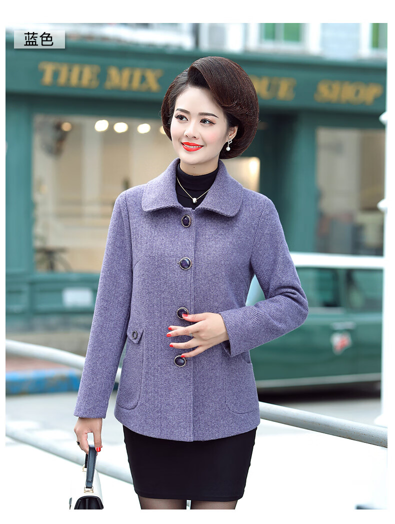 璐芙中老年女装妈妈装婆婆装妇女服装衣服中年老年人奶奶装春季春装大