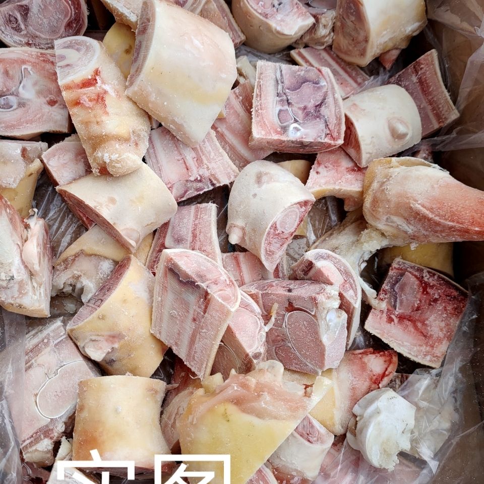 牛蹄牛蹄块牛蹄片牛蹄圈带筋3斤红烧家庭食材火红芬芳广东山东河南