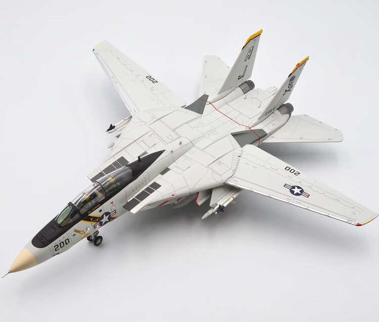 神孩子f14雄猫舰载机模型calibre wings f-14a f14战斗机vf-84海盗旗