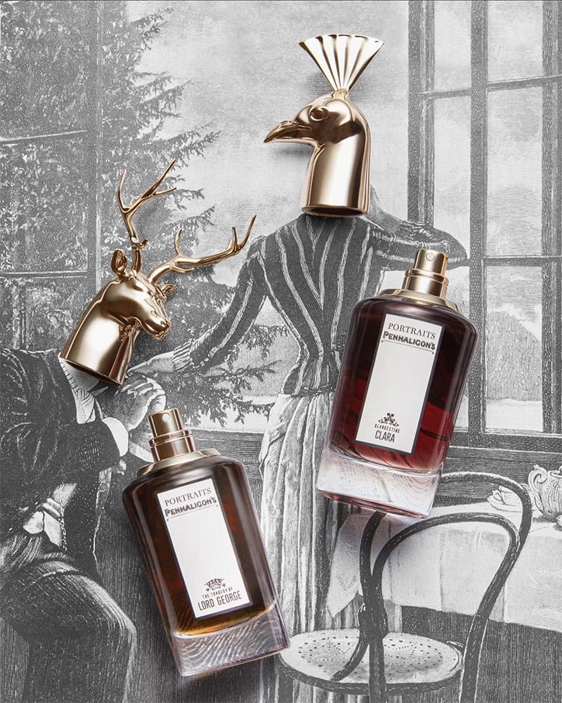 penhaligons贵族动物肖像兽首潘海利根香水75ml 麋鹿狐狸山羊狮子圣诞