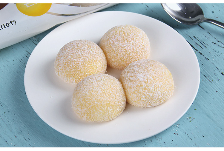 顺丰可选 椰蓉大福20个 雪媚娘糯米糍慕斯麻薯寿司糍粑日式糕点甜品多
