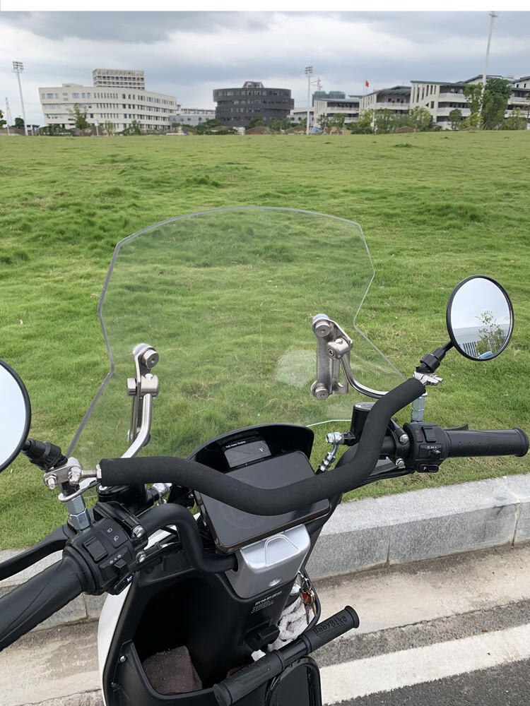 智锐美适用于雅迪de8横杆支架平衡杆电动车欧特de3电动车儿童扶手