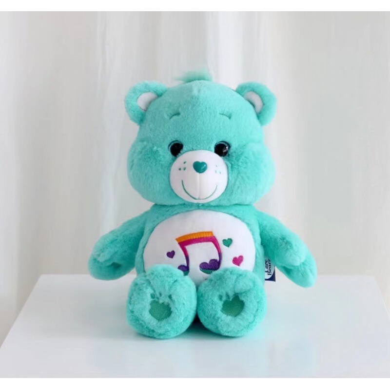 【618活动】 正版彩虹熊毛绒玩偶公仔圣诞礼物1 限量爱心彩虹款-27cm