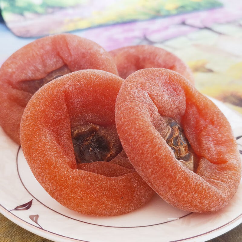 吊饼圆饼特产农家自制干吊霜降吊柿饼 精品圆饼 5斤【图片 价格 品牌