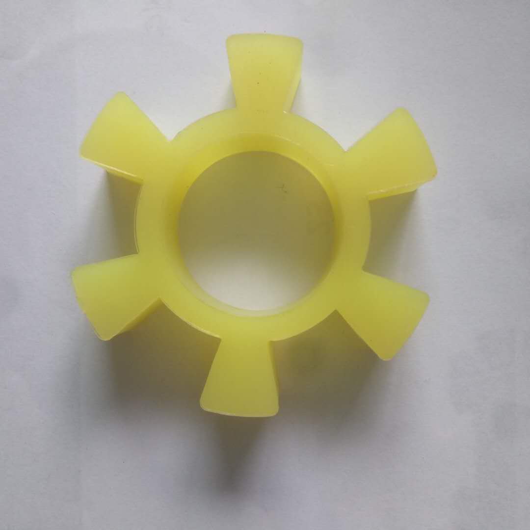 高强度t型梅花6角垫 水泵联轴器 对轮联轴器缓冲块弹性体t94 t125