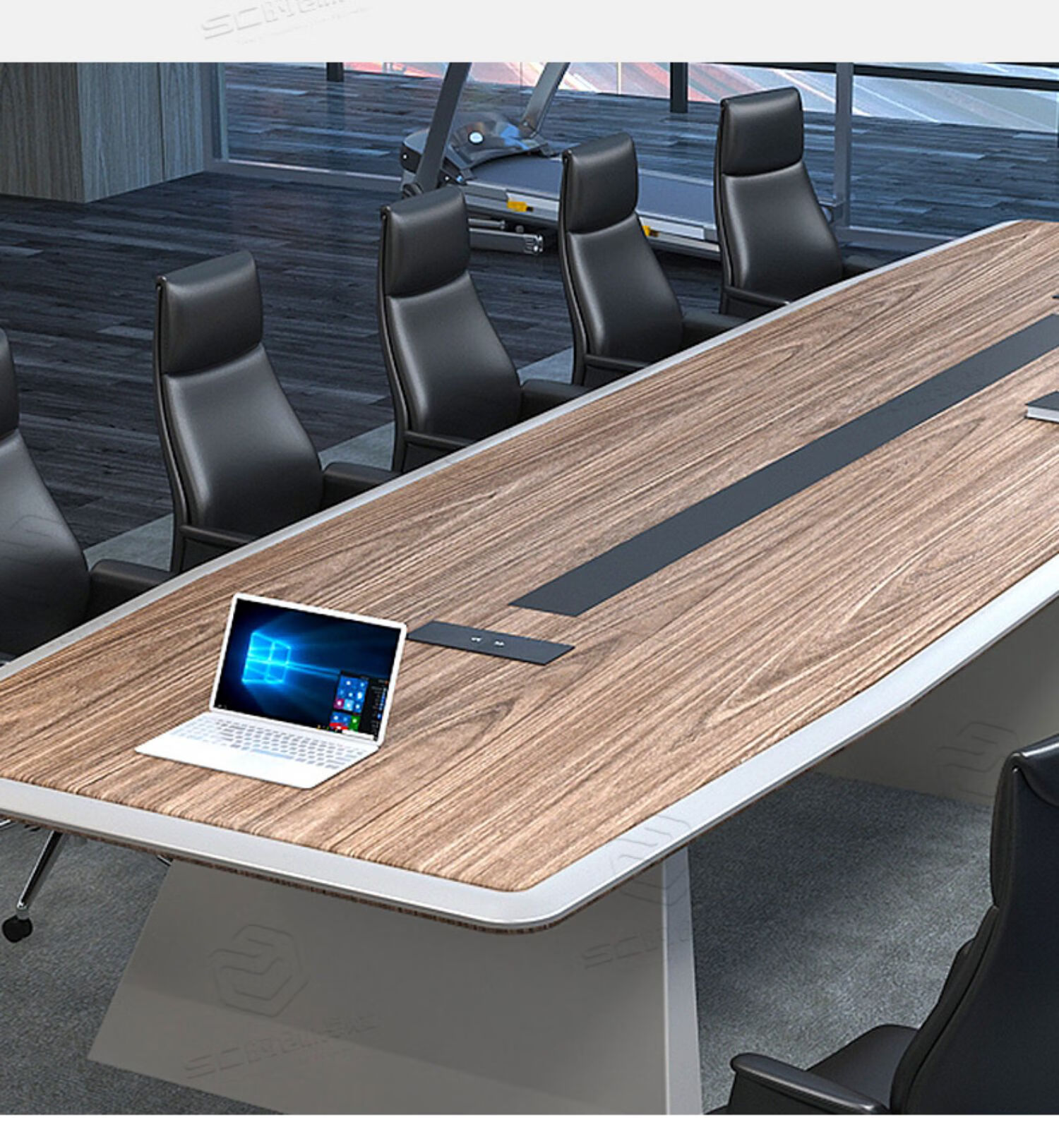 会议桌长条桌简约现代681220人小型会议桌办公室会议桌椅组合2米会议