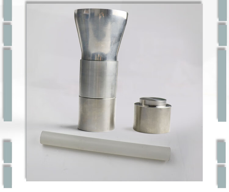 小片茶饼圆饼圆片茶样茶饼模具压机不锈钢模具两面带弧度的带漏斗