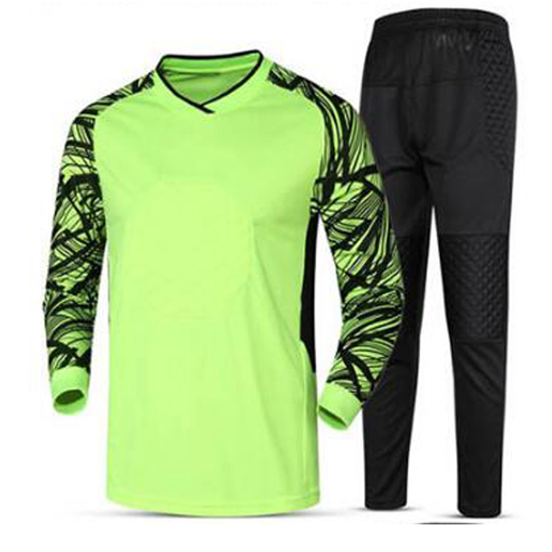 晶慕长袖守门员服装龙门服衫门将服 足球服队服守门员服秋冬队服定制