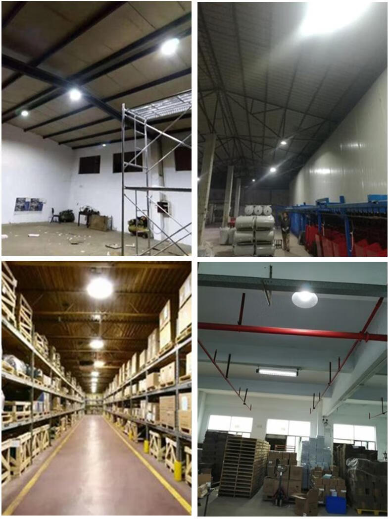 西桥防水led防爆灯50w工矿灯车间仓库工厂工程天棚灯厂房灯照明60w暖