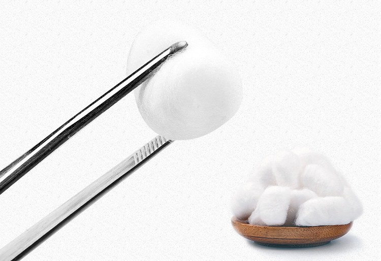 医用棉球脱脂美容化妆一次性小号碘伏酒精药棉消毒棉花球500g大包