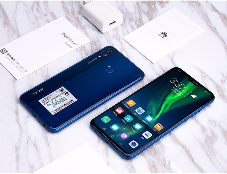 荣耀honor荣耀8x手机千元屏霸91屏占比2000万ai双摄移动联通电信全面