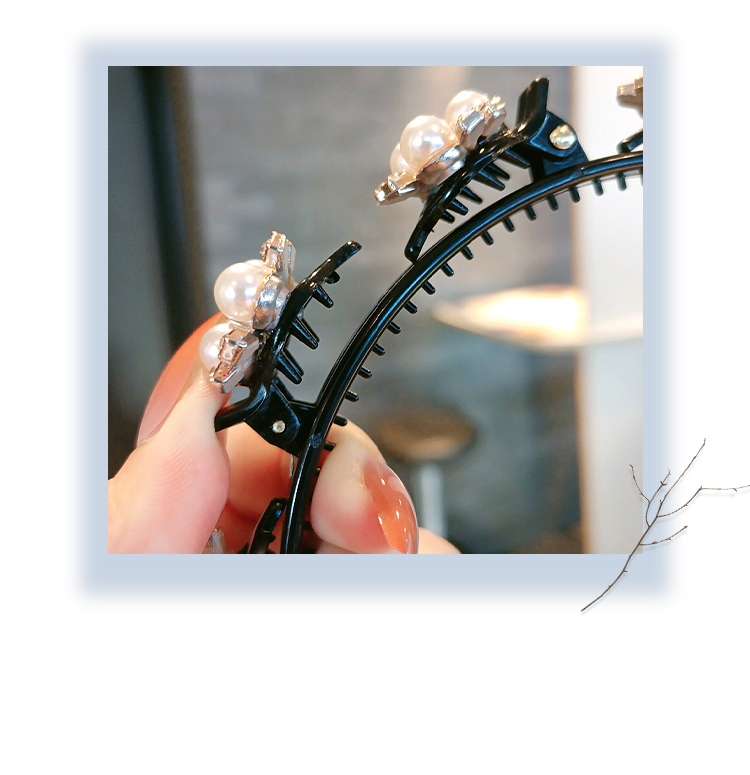 编发发箍编发头箍刘海固定神器整理碎发卡子懒人发箍日韩头饰sn8323