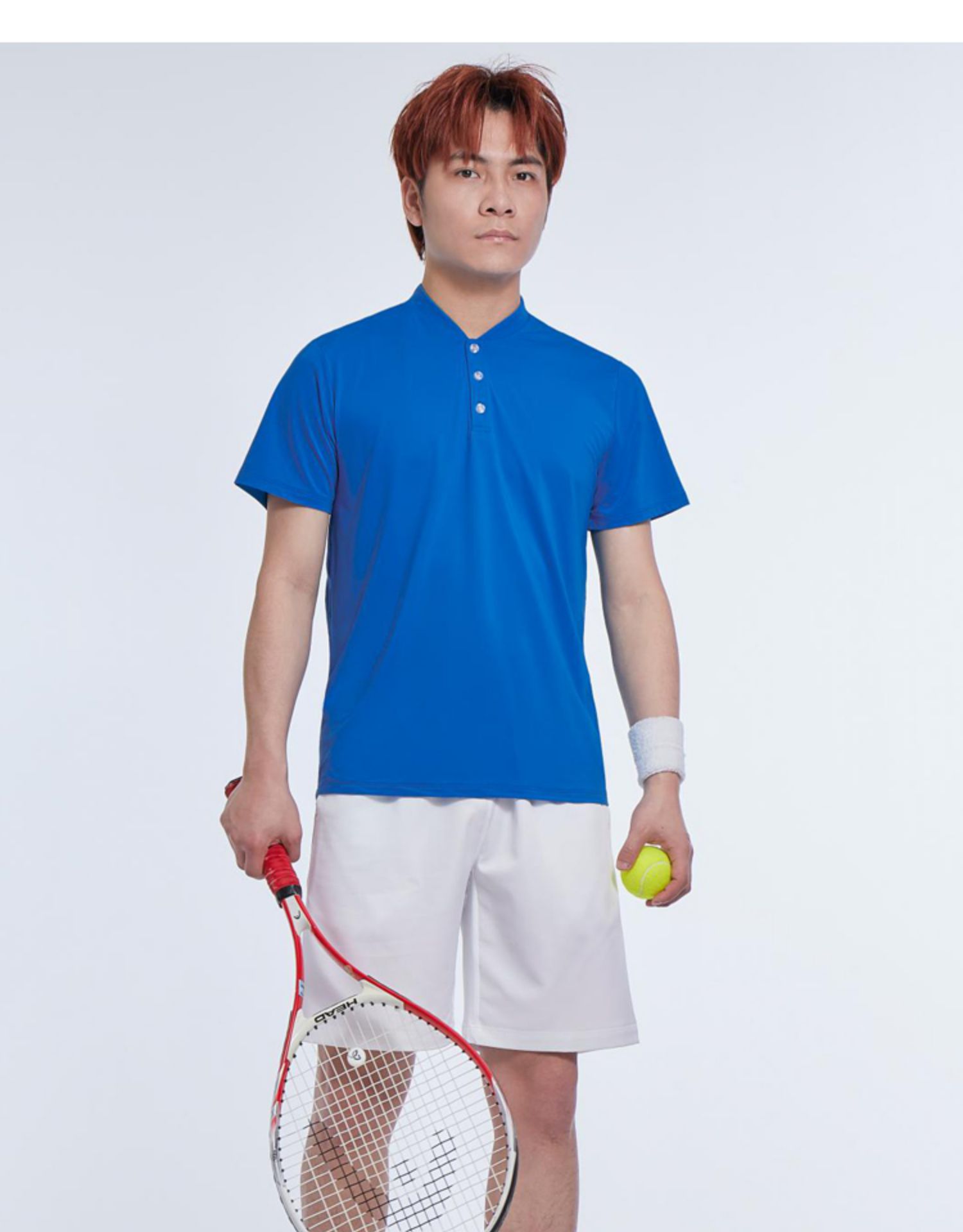 定制速干短袖t恤网球服小德约科维奇纳达尔费德勒polo运动网球衫翻领