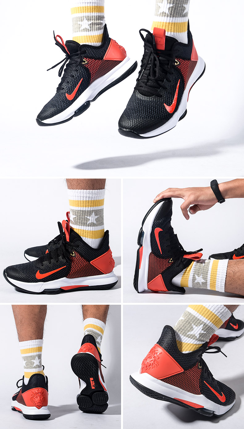 nike耐克男鞋lebron witness 4简版詹姆斯17代实战靴篮球鞋cd0188-003