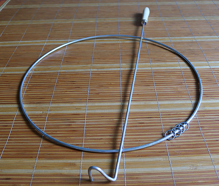 铁环滚铁圈推铁环滚铁环桶箍铁圈80后怀旧传统儿童健身玩具实心扁款