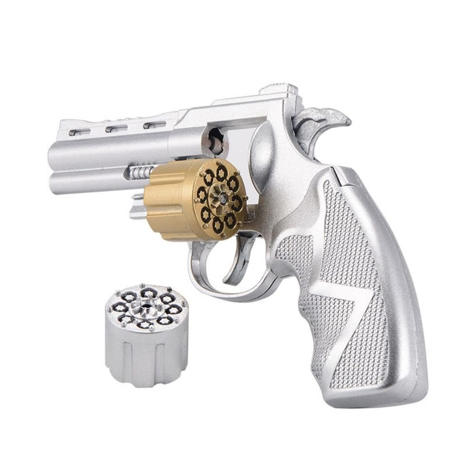 迪士尼品牌官方旗舰新款全金属侧开左轮打响砸响炮枪儿童玩具枪左轮手