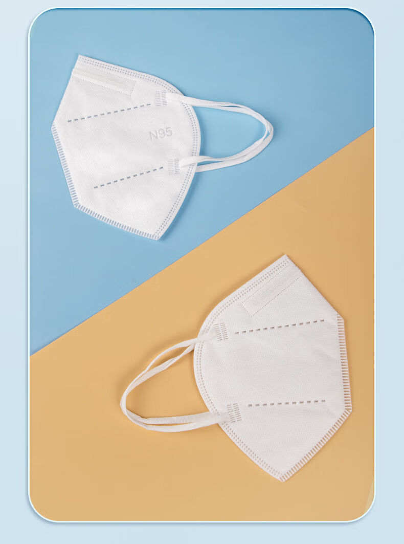 海氏海诺n95医用口罩正版3d立体一次性医药正规白色 无菌医用防护口罩