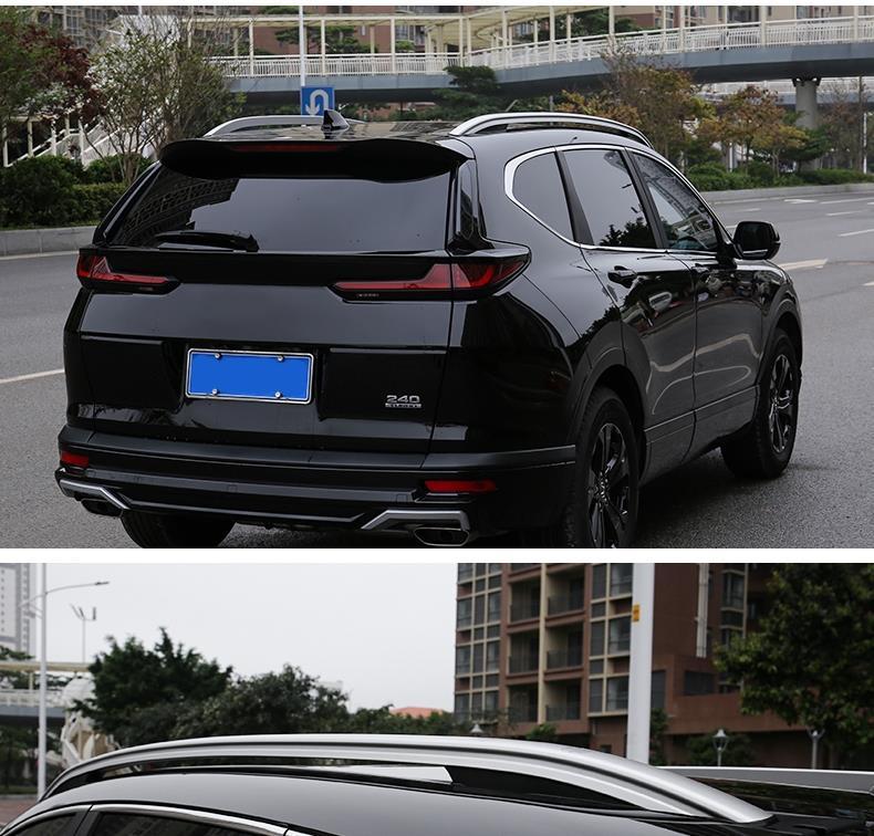 适用于1721款本田crv改装行李架款皓影车顶架装饰配件原车款银色1721