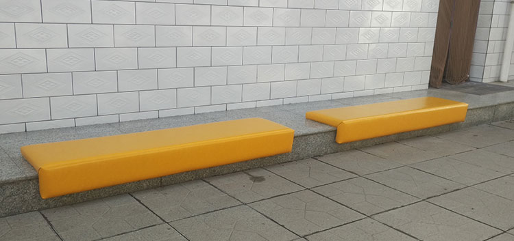 台阶坐垫软包 台阶坐垫阶梯软包型坐垫地台飘窗坐垫早教中心窗台防撞