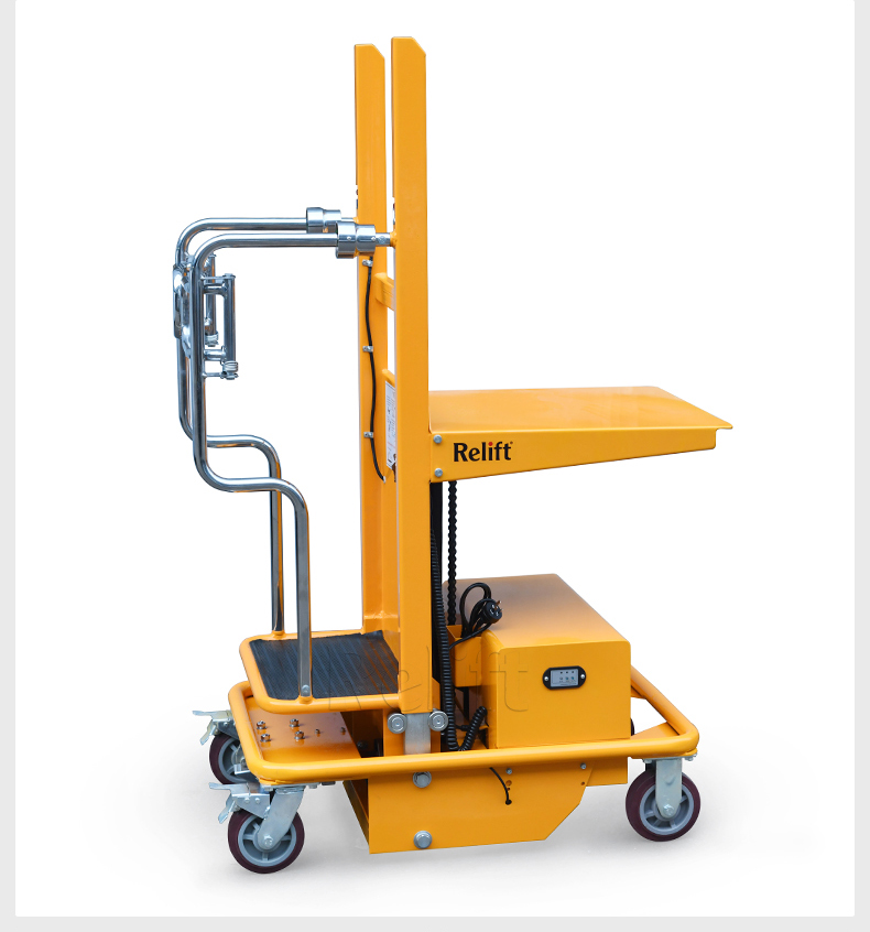 锐励relift高空取料车轻型取料机登高车wf200a简易型取货车电动升降机