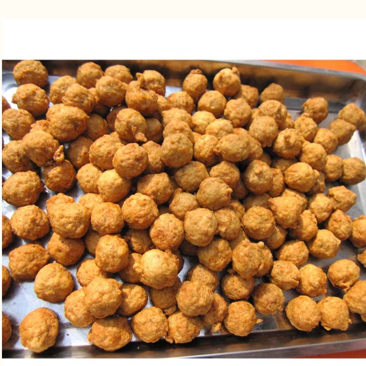 橙伯乐现做制作 淮安土特产钦工肉圆油炸肉圆子斩肉肉丸子500克美食