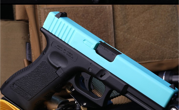 kublai成人玩具软弹枪n1格洛克g17儿童玩具枪n3空挂回膛pu安全软弹