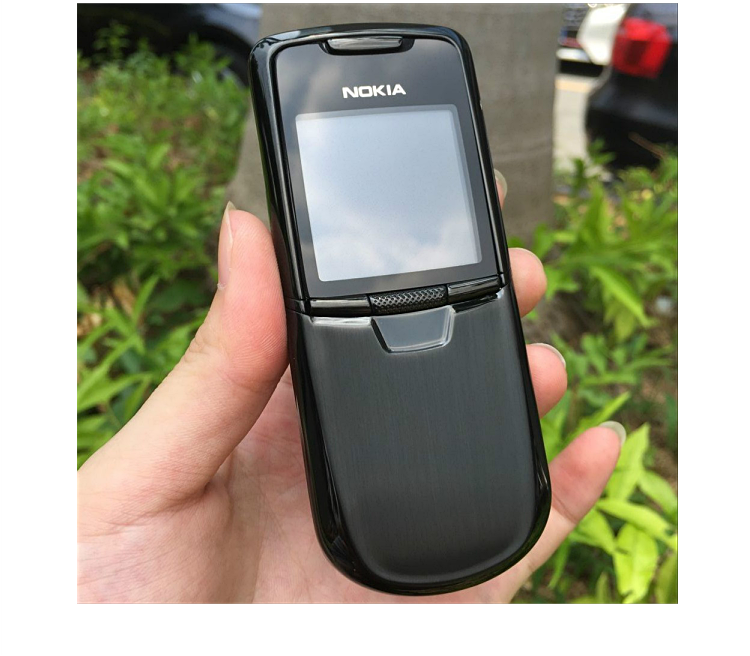 nokia/诺基亚8800滑盖手机商务老款原装全钢金属经典怀旧手机 银色 2