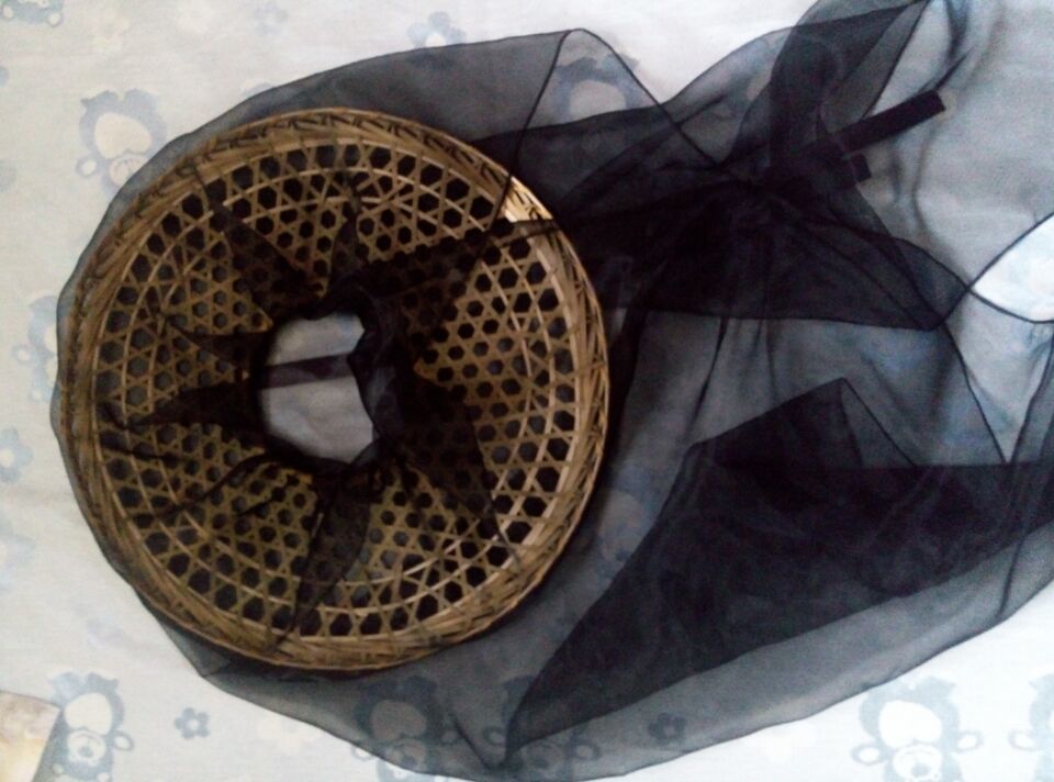 璟道新品面纱古风古装道具汉服幕篱帷帽侠客斗笠帽古风