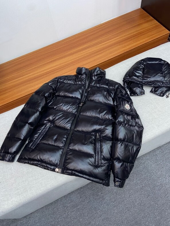 蒙口m蒙家羽皇经典玛雅羽绒服男士maya冬季连帽外套白鹅绒加厚短款潮