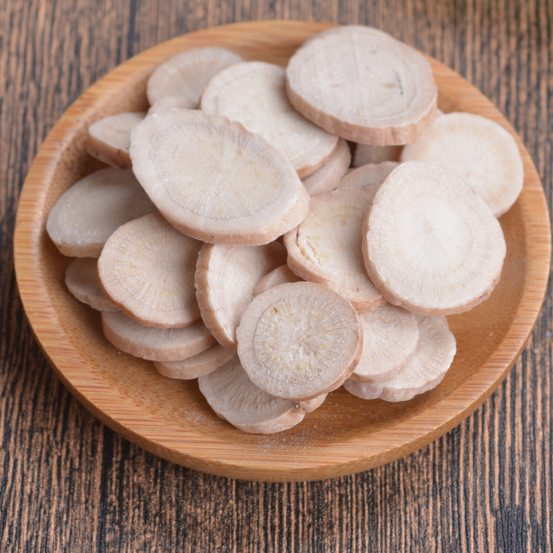 白芍500g克中药材正品生白勺药白芍片可搭配当归熟地川芎