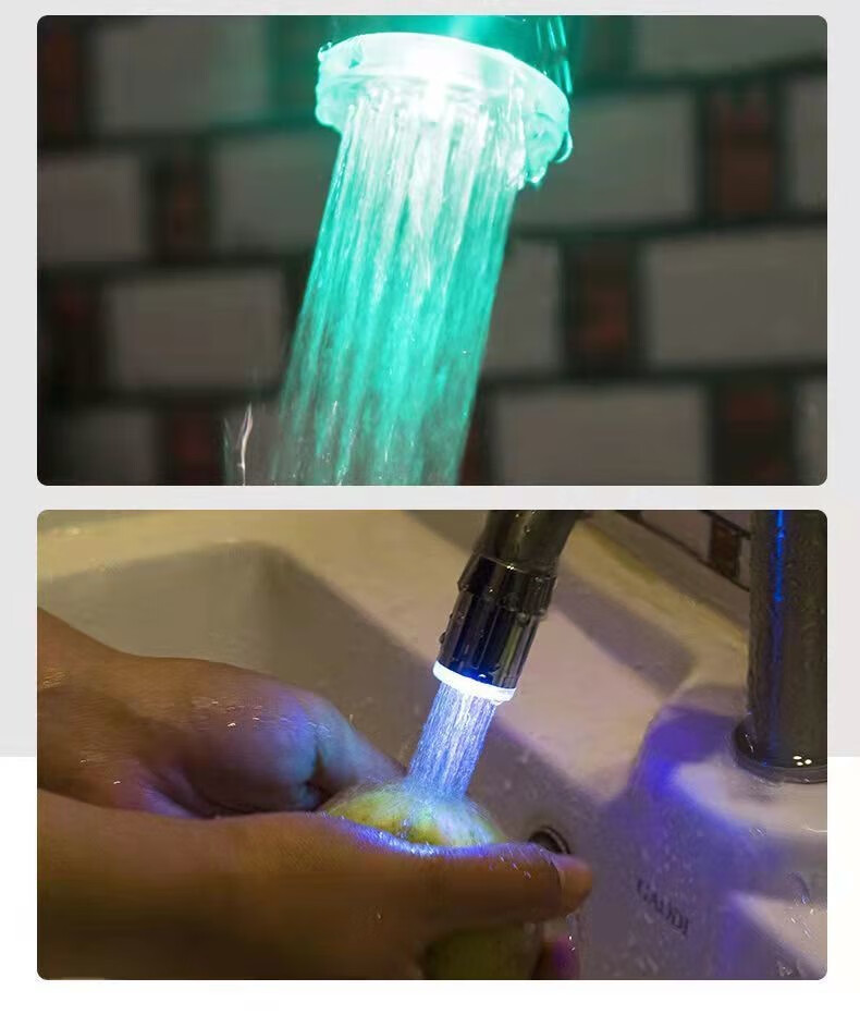 自热水龙头不用插电温控led发光水龙头抖音同款水力自发电厨房浴室