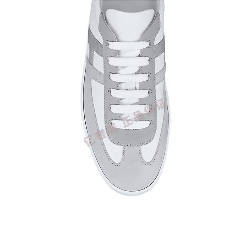 【正品鉴定】hermes爱马仕男士boomerang运动鞋小牛皮极简风运动鞋网