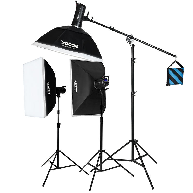 闪光灯sk400w二代影棚摄影灯服装拍摄补光灯套装影楼打光灯sk400w一代