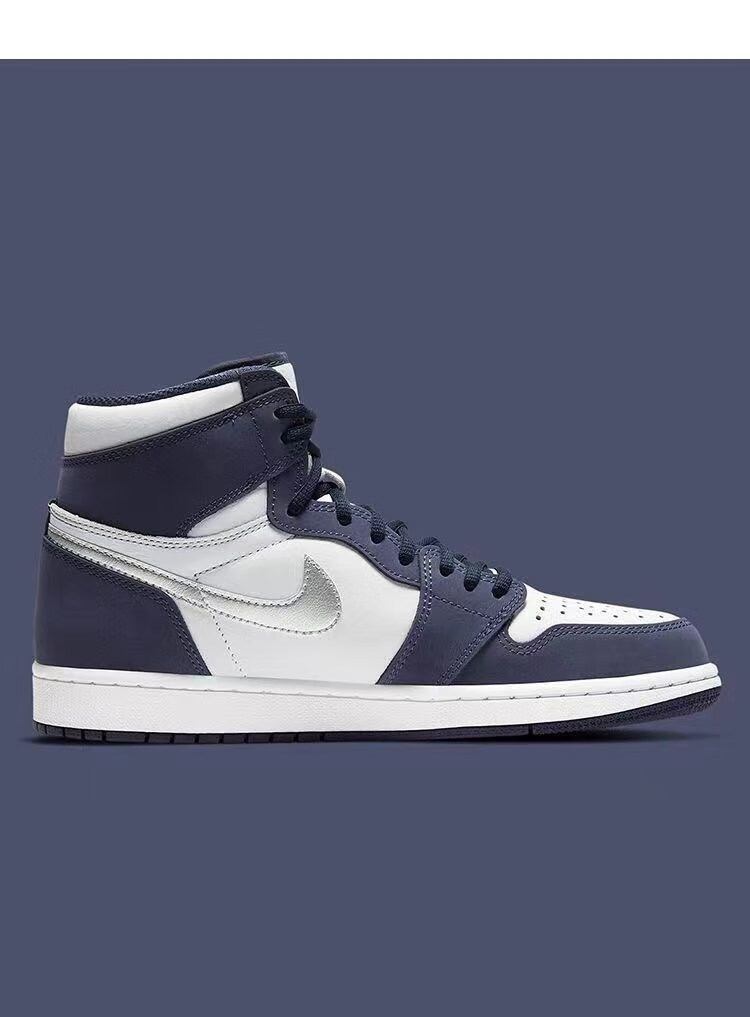 nike耐克aj1高帮篮球鞋大码男鞋aj1日本限定 午夜蓝a aj1午夜蓝 41