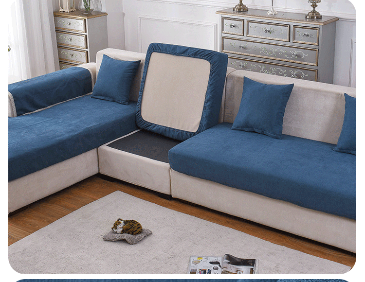 全包沙发套四季布艺组合沙发垫子全盖沙发罩笠巾简约现代定制 w-01 一