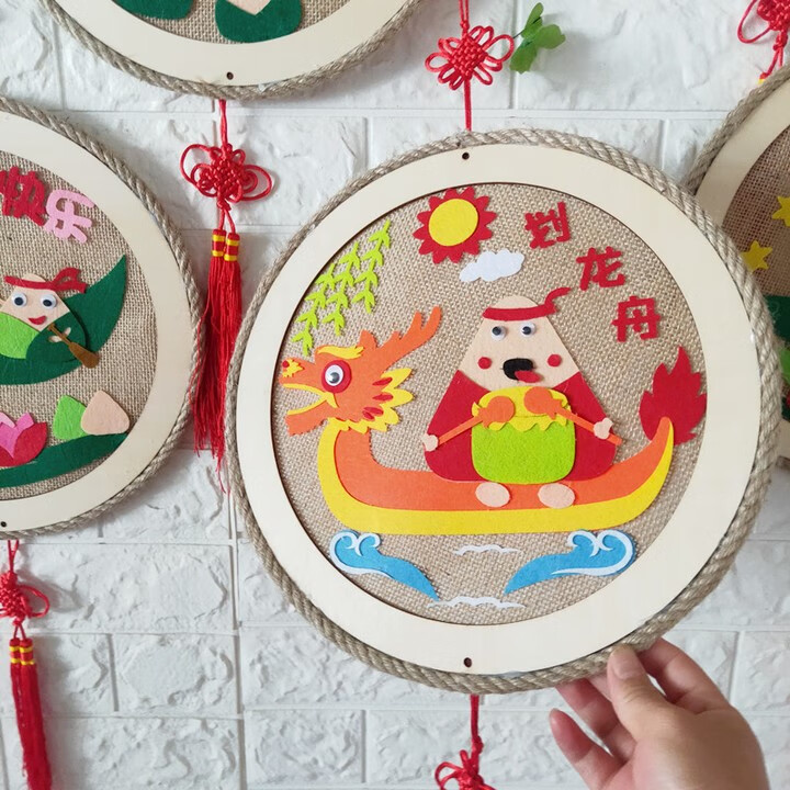 多川 幼儿园中国风吊饰 中国风传统节日挂饰幼儿园吊饰装饰创意手工