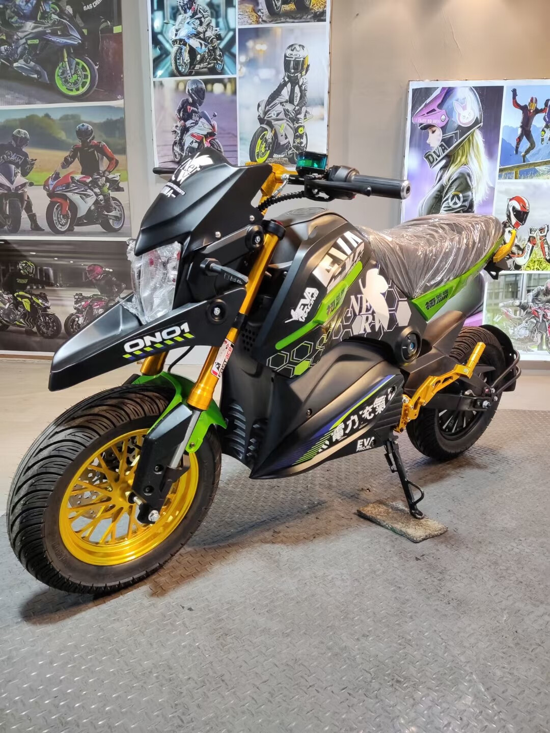 小猴子摩托车125小怪兽机车春风狒狒小暴龙男女电摩72v整车可上牌