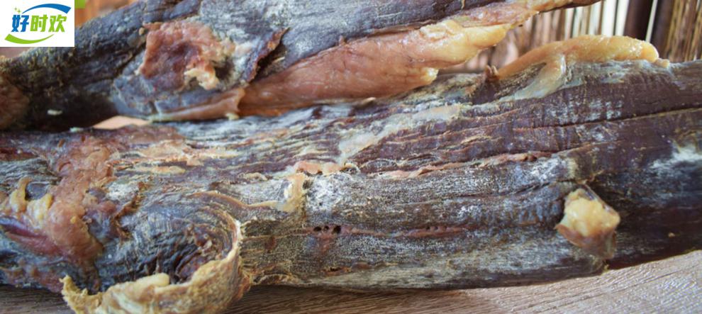 落花洲 云南大理回族牛干巴雪花牛肉干巴清真腌制半干黄牛肥瘦腊肉