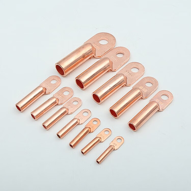 铜鼻子dt10162550平方电缆线接头线鼻子铜接线端子铜线耳端头铜鼻子35