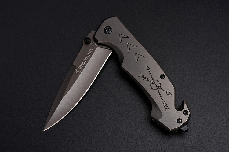 德国户外刀装备钓鱼车载工具刀具军工刀多功能折叠刀户外随身钥匙扣小