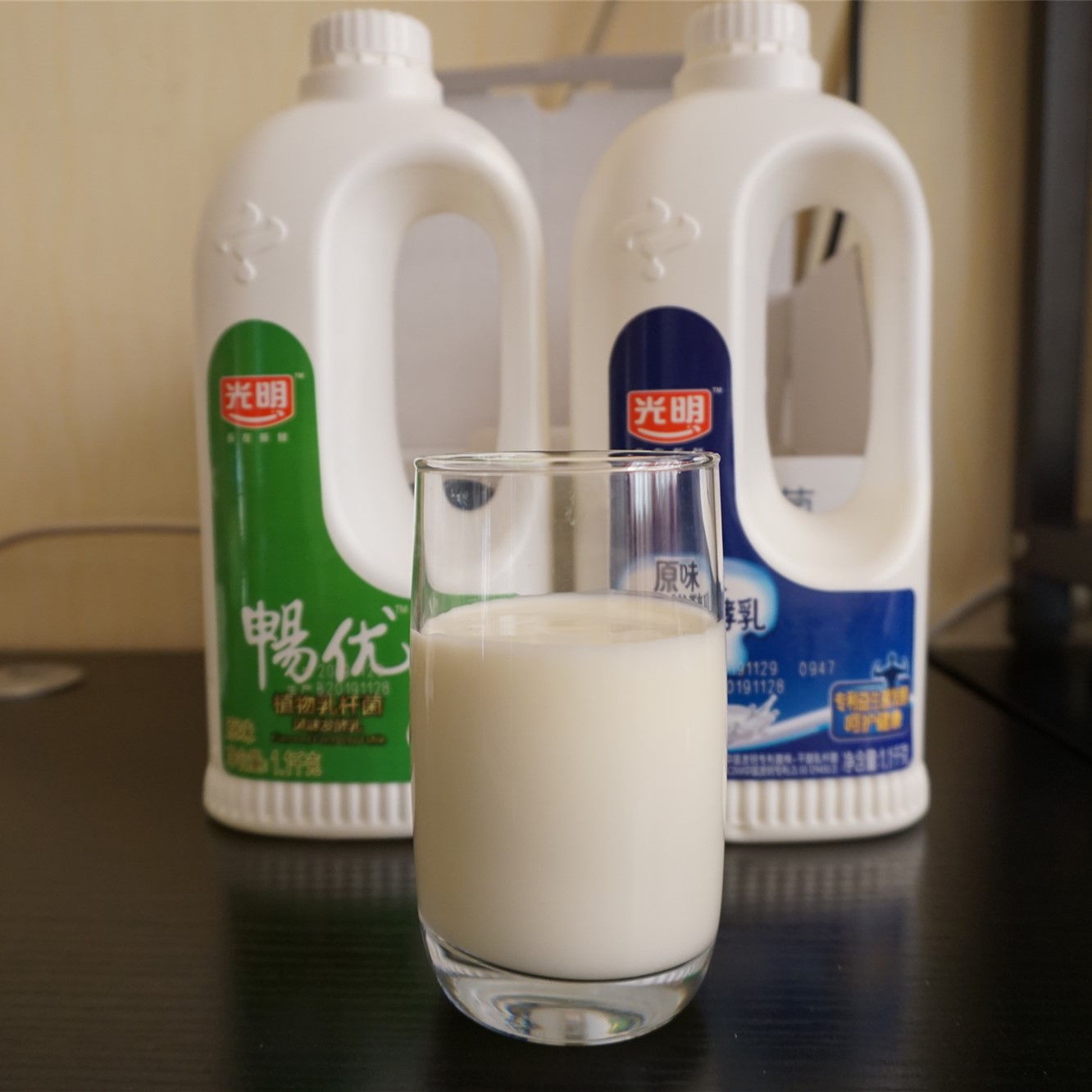 光明酸奶发酵酸奶大桶装整箱大瓶装风味发酵乳饮品原味畅优 畅优大桶