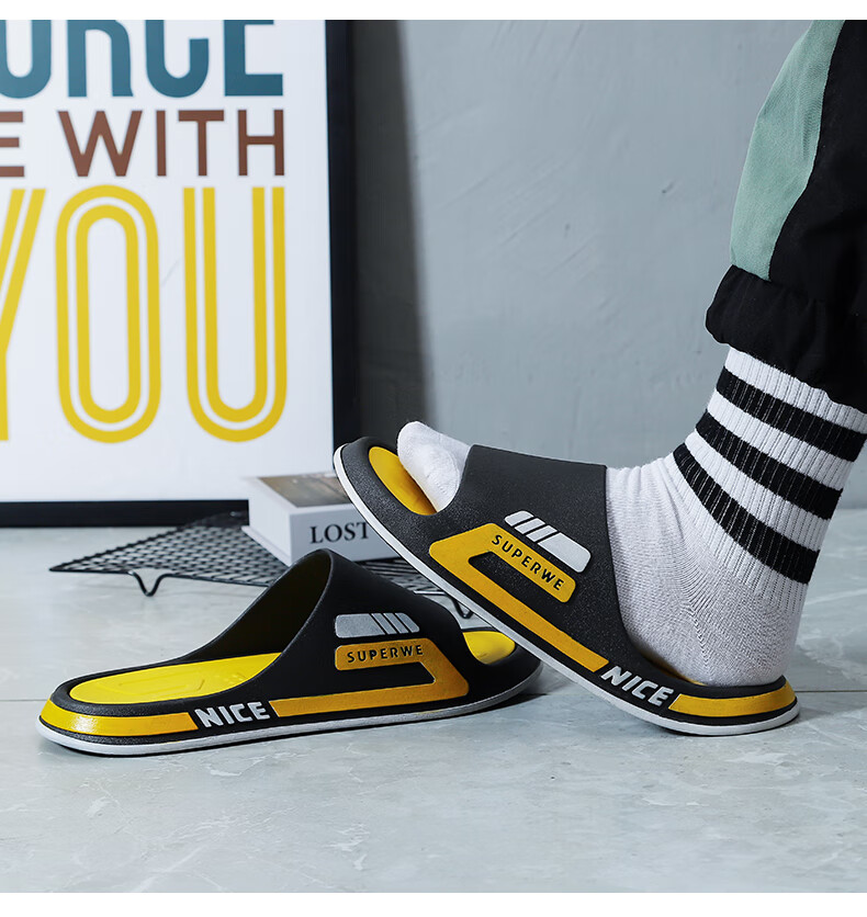 男童外穿拖鞋 大童夏季男孩防滑家用居家潮流时尚户外儿童凉男 118