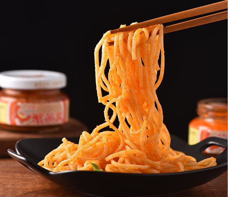 姑香蟹黄酱102g3瓶即食秃黄油寿司料理食材蟹黄膏不辣拌饭酱好货姑香