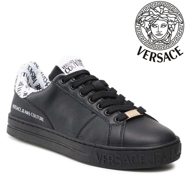 范思哲 versace 男士时尚休闲鞋低帮小白鞋拼色板鞋男鞋新款 72ya3sk3