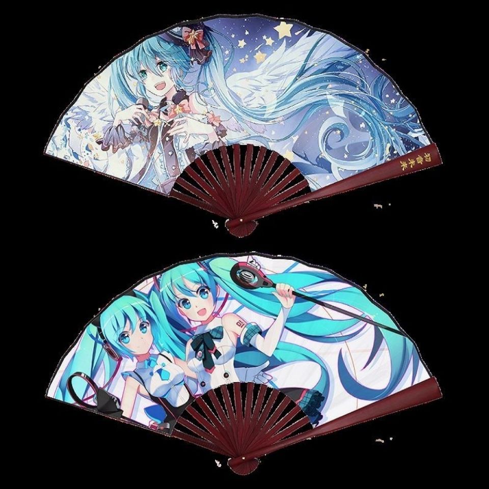 魔道祖师扇子周边动漫折扇忘祖师羡二次元绢丝布艺扇子道友礼物东京鬼