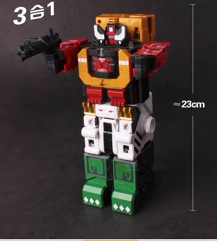 顾馨 百兽王创战纪变形合体金刚机器人动物数字方块战队套装机甲拼装