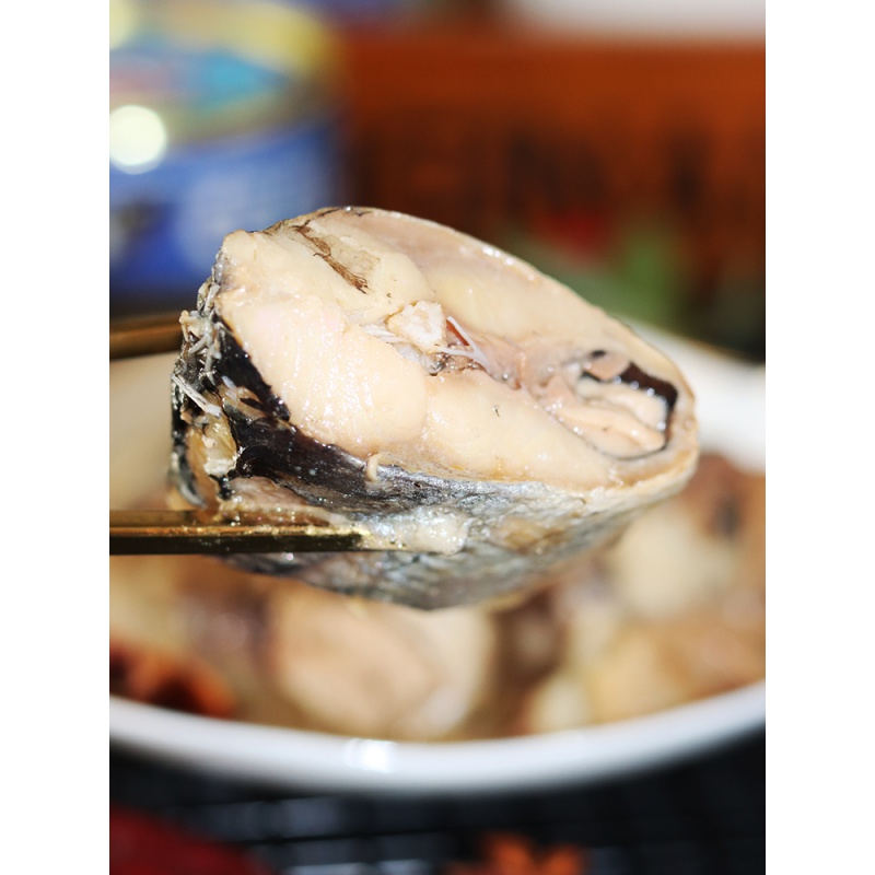 俄罗斯鱼类罐头大卡缅牌太平洋鲱鱼罐头茄汁下酒菜即食储备品 【茄汁