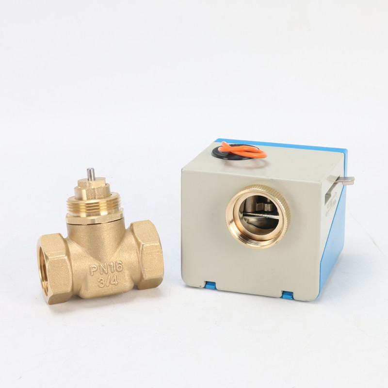 vg4400gc-c 风机电磁阀dn20 6分 江森款电动二通阀dn20整套【图片