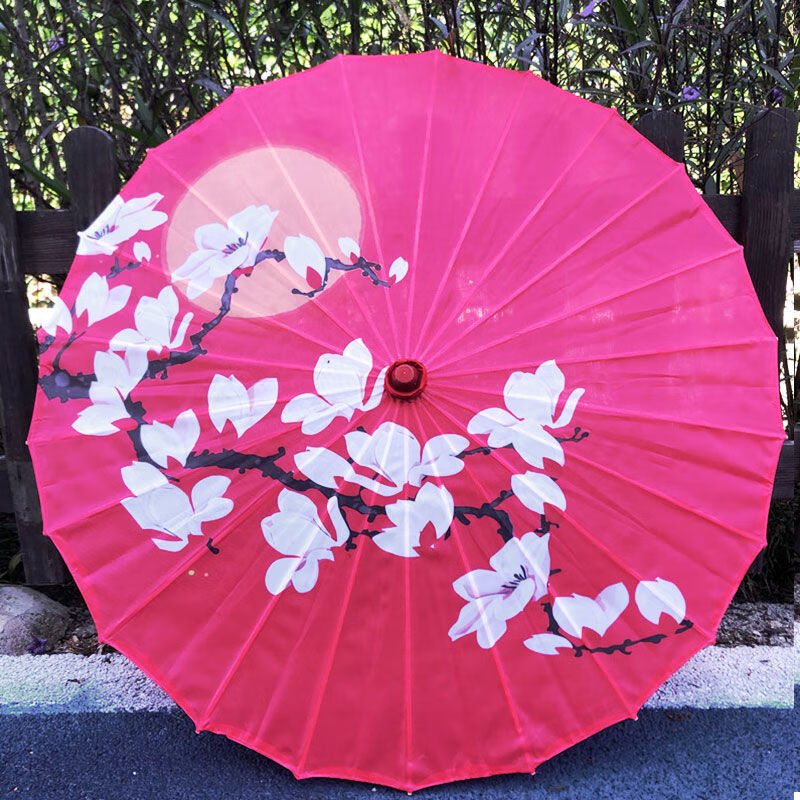 油纸伞古风千里江山古风伞女中国风汉服古装拍照道具伞古典油纸伞雨